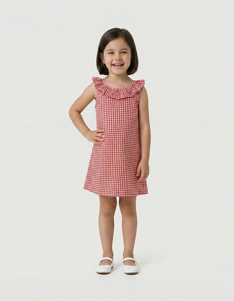 Ava Ruffle Knit Dress