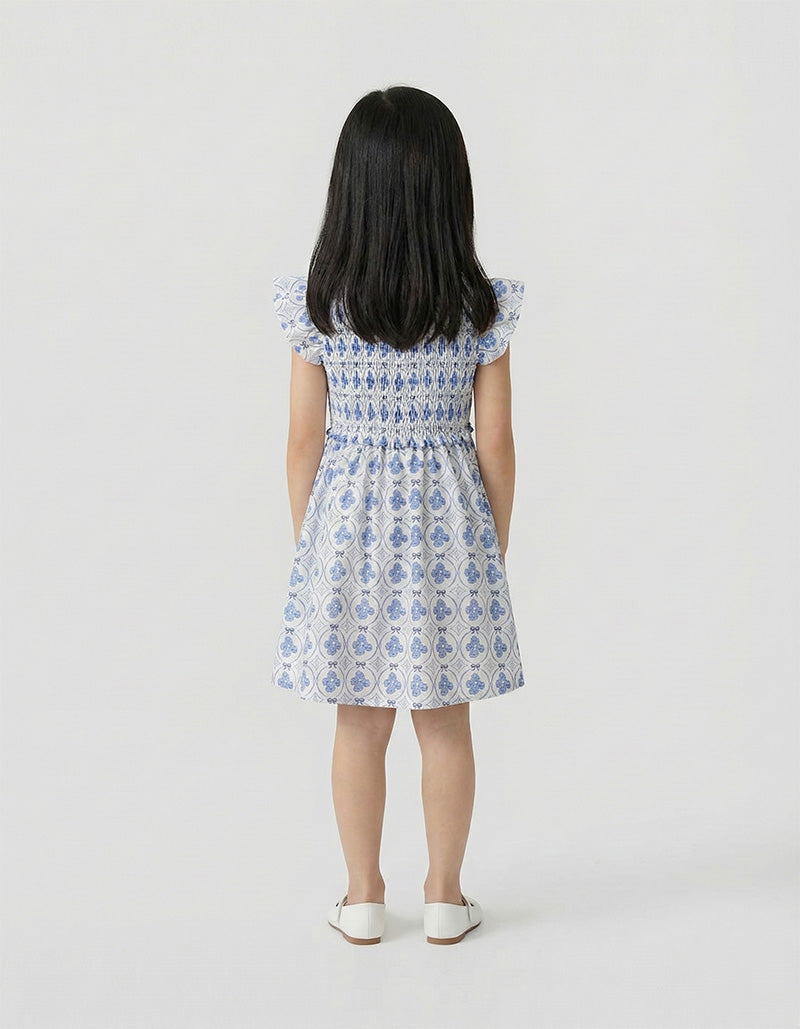 Cece Smocked Dress