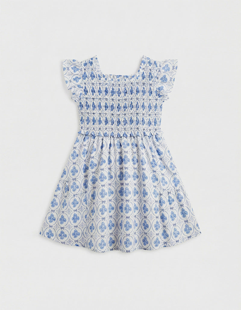 Cece Smocked Dress